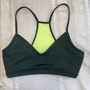COPY - Green Good American Sports Bra